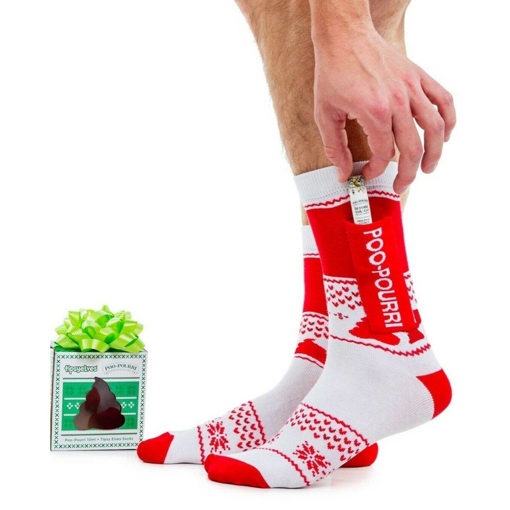 Dingleberries Jingleberries Socks Poo~Pourri Spray